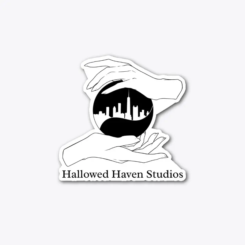Hallowed Haven Studios Logo (Black)